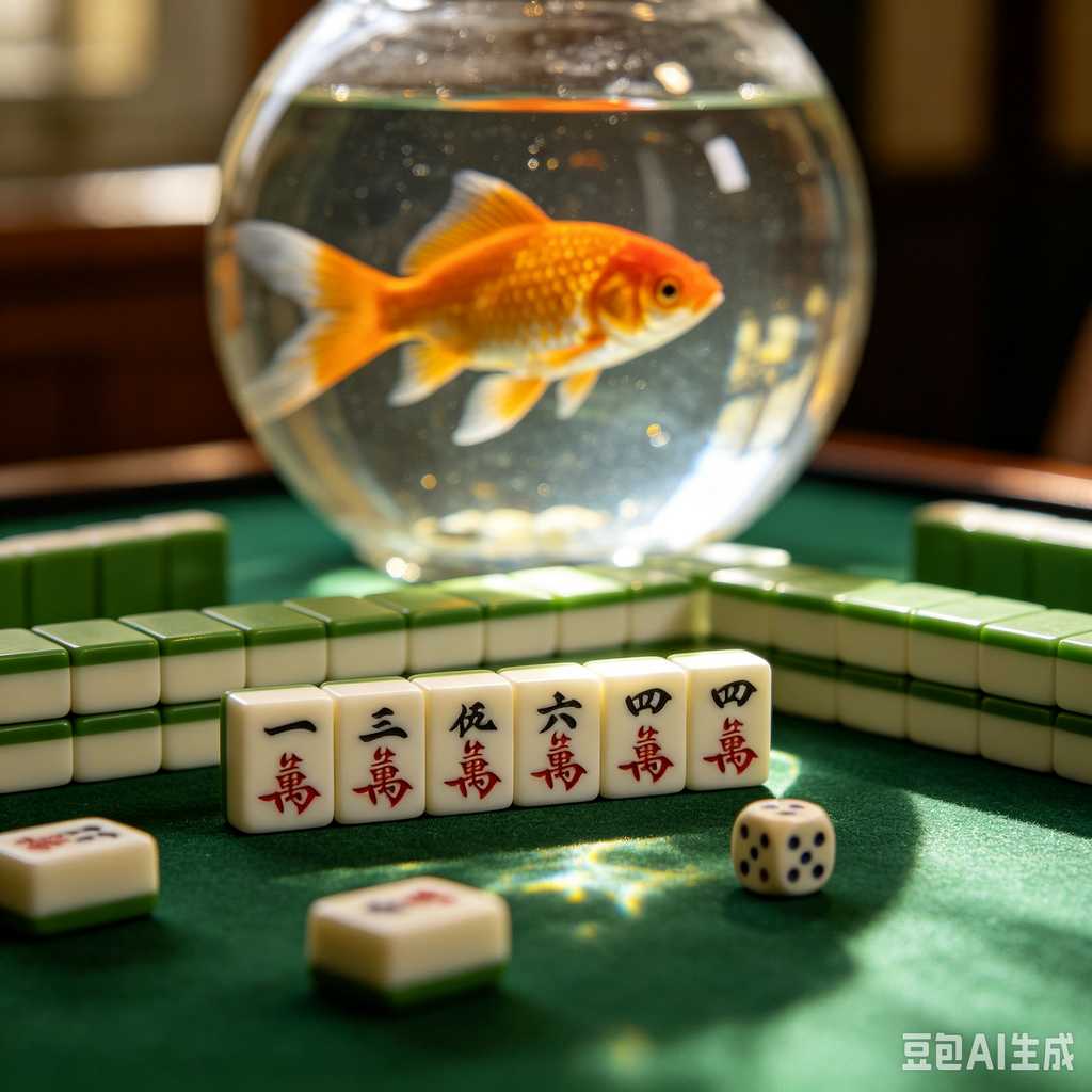 vivid color print mahjong set
