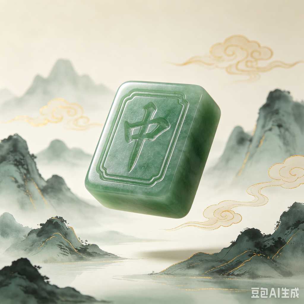 transparent acrylic mahjong set