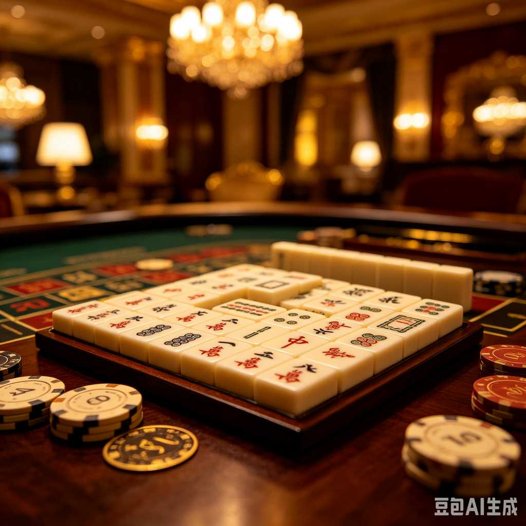 real wood mahjong set