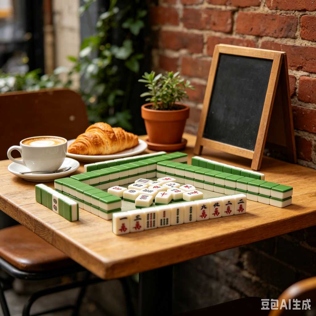 custom logo mahjong tiles
