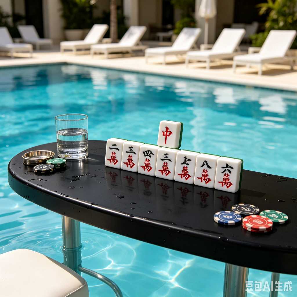decorative text mahjong set